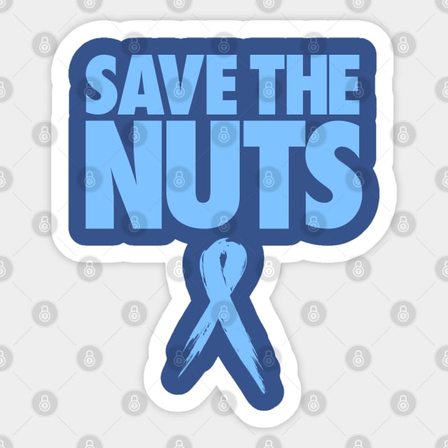 SAVE THE NUTS Sticker by ROBZILLA